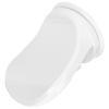 POPETPOP Shower Pedal Foot Rest with Strong Suction Ability and Anti-Slip Plastic Surface White Foot Support for Shoeshine and Bathroom Use for Shower and Shoes Polishing view 1