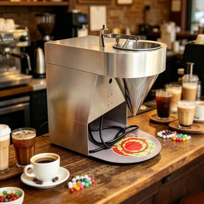 MINEYCHCEY Upgraded Popping Boba Making Machine,Manual Tapioca Pearl Maker Machine with Precise Size Control from 8mm to 10mm, No Mess, Easy Operations for Home Kitchen & Small Cafe