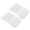 ibasenice Water Flosser Tips Storage 2Pcs Compact Leakproof Case for Travel and Oral Hygiene Compatible with Waterpik view 1
