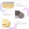 ABOOFAN Aluminum Foil Wax Melting Bowls and Underarm Hair Removal 12pcs for Hair Removal Waxing, Large Capacity, Heart-shape, Sturdy and Heat-resistant Wax Containers for Home Use view 3