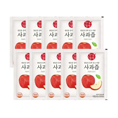 SamSam 100% Korean Apple Juice 100ML*10 Bags