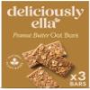 Deliciously Ella Oat Bars 3 x 50g | Natural Plant-Based Snack Bars | Gluten-Free Oats | Vegan | No Added Refined Sugar | Healthy Snack Pack (Peanut Butter) view 1