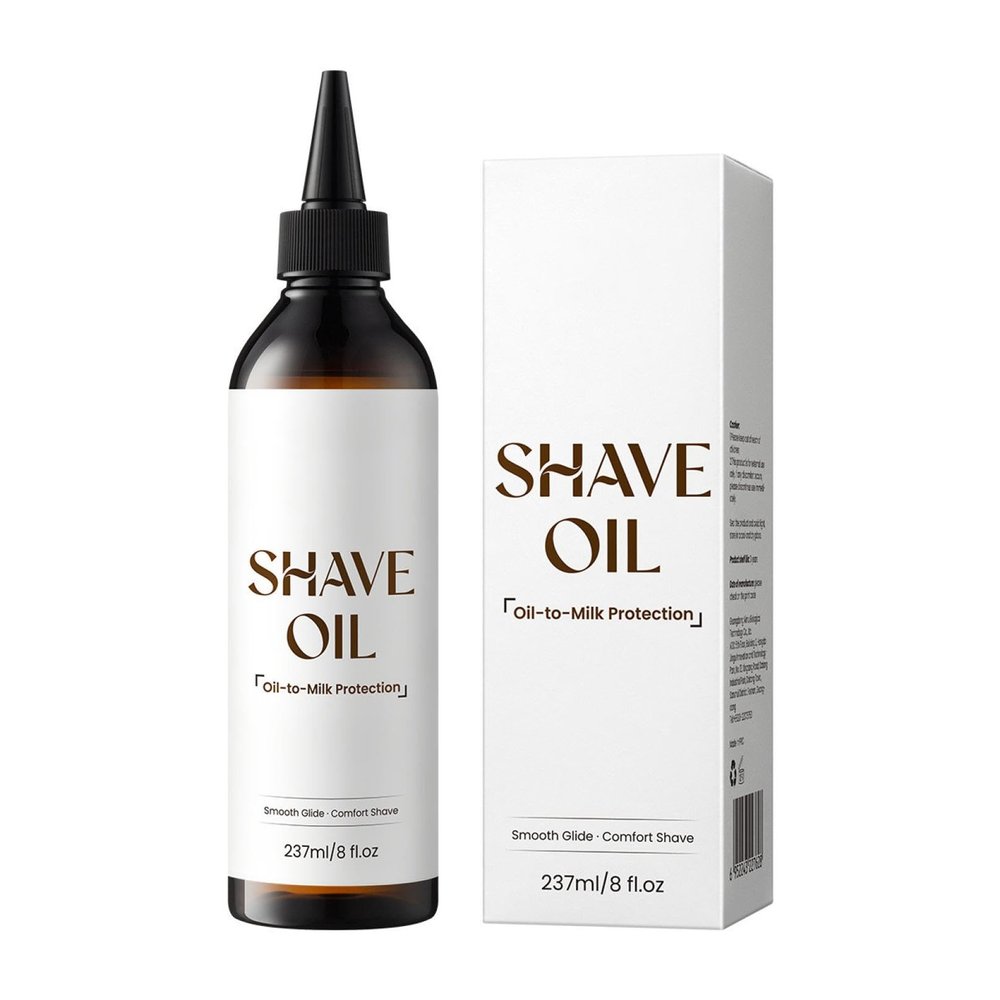 Smooth Shave Oil for Women, Gentle Moisturising Non-Greasy Skin Care, Hydrating Moisturizing Skin Soothing Shaving Prevent Ingrown Hair & Dryness, For Dry Sensitive Skin