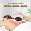 4-in-1 Electric Cupping Therapy Set, Cordless Electric Gua Sha Device for Cellulite Massage Tool with Red Light Heated Suction, Smart Vacuum Cellulite Massager for Full Body Relaxation (Red) view 3