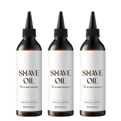 Smooth Shave Oil for Women, Gentle Moisturising Non-Greasy Skin Care, Hydrating Moisturizing Skin Soothing Shaving Prevent Ingrown Hair & Dryness, For Dry Sensitive Skin