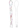 TOVINANNA 2pcs Simple Mask Lanyards Mask Beads Chains Glasses Hanging Supplies for Daily Use view 1