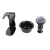 Adfaga Professional Beard Grooming Kit 3 Piece Set with Stand Brush and Bowl for Men Luxury Shaving Accessories Gift for Fathers Day Birthday view 1