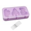 Silicone Ice Cream 3 Cavities Easy Release Dinosaur Car Pineapple Ice DIY Summer Freezer Ice Container Kitchen Supplies view 1