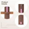 Kronabelle Red Cedar Sauna Timer, 15 Minute Hourglass, Heat and Moisture Resistant, Wall-Mounted Rotating Wooden Frame, Shatterproof Glass for Steam Room, Bathroom view 4
