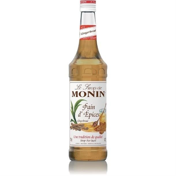 We Can Source It Ltd - Gingerbread Syrup 700ml - Monin Spiced Ginger Flavour Syrup for Coffee, Lattes, Cocktails & Hot Chocolate - Vegan Friendly