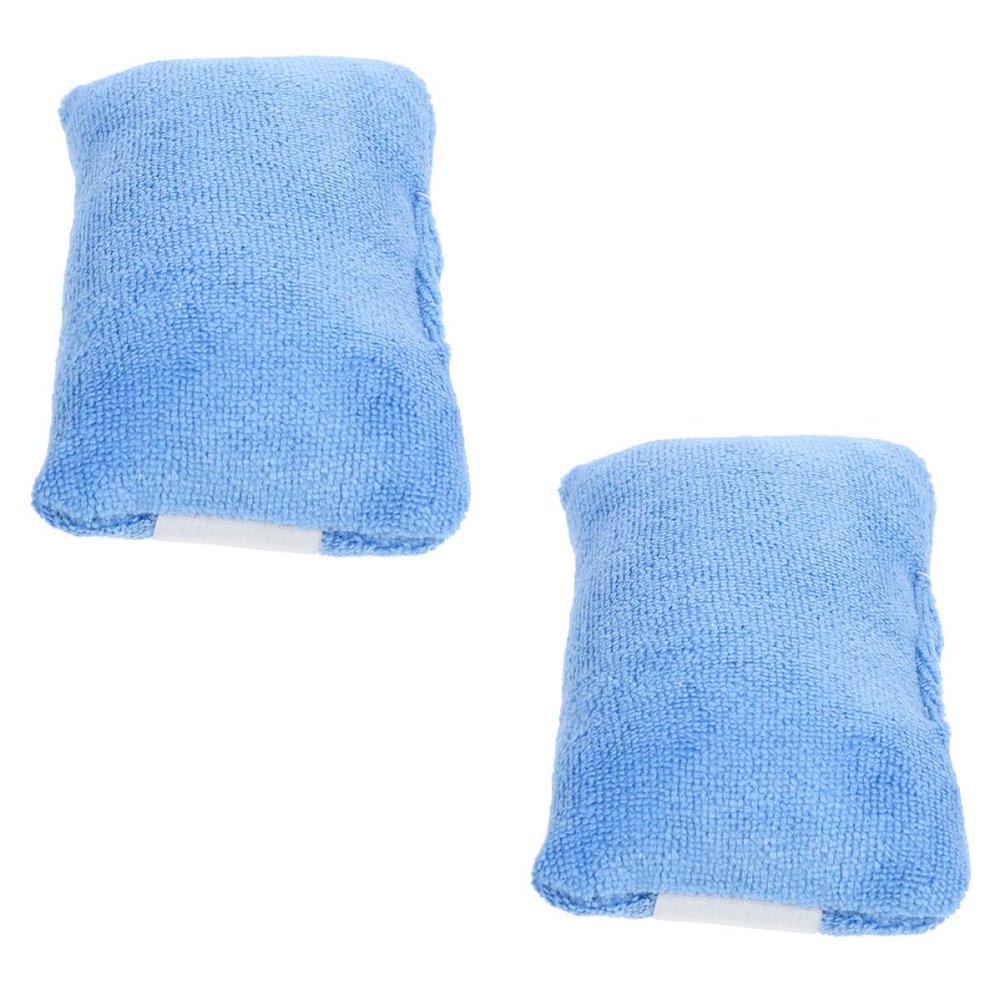BCOATH 2pcs Hand Grab Bar Pads with High Elasticity down Cotton Material Ergonomic Design Finger Splitter Pads to Keep Dry and Clean for Long-term Bedridden Patients and Diabetics
