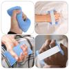 BCOATH 2pcs Hand Grab Bar Pads with High Elasticity down Cotton Material Ergonomic Design Finger Splitter Pads to Keep Dry and Clean for Long-term Bedridden Patients and Diabetics view 3