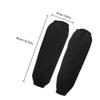 COOLHIYA Waterproof Oilproof Arm Sleeve Covers 6 Pairs Soft Sturdy Long Oversleeves with Elastic Bands Suitable for Canteen Use and Dishwashing Random Color view 2