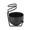 Cosiki Beard Shaving Tool Set Durable Stand Soap Bowl Brush for Outdoor Use Stainless Steel for Men (3 Piece Set) view 3