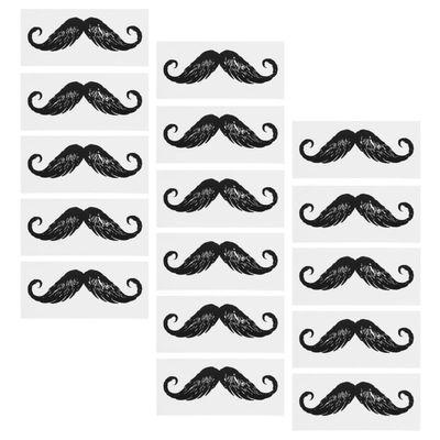 Artibetter Nose Hair Removal Stickers Convenient Using for Precise Nose Hair Waxing 16pcs with Beard Protective Wax Strips, Simple to Stick and Remove, Made of Sturdy Pp Material