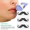 Artibetter Nose Hair Removal Stickers Convenient Using for Precise Nose Hair Waxing 16pcs with Beard Protective Wax Strips, Simple to Stick and Remove, Made of Sturdy Pp Material view 3