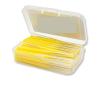 Interdental Brushes 30-50pcs/set Sticks Toothpick Teeth Cleaning Tooth Flossing Head Plastic Interdental Brush(30pcs-Yellow) view 1