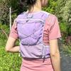 For Running Hydration Vest with Secure Harness System, Breathable Back Panel, Reflective Strips, and Bladder-Compatible Design (Purple) view 4