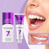 7-Pro Intensive Whitening Toothpaste, 7 Probiotics & Purple Gel Formula with Exploding Beads for Deep Whitening, Deep Cleaning Fresh Breath, Enamelled Protection & Stain Removal(1) view 2