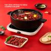 AOIRCE Haidilao Hot Pot Soup Bases & Seasonings: Yellow Tomato, Green Pepper & Beef Tallow, Mushroom, Spicy & Numbing, Rich & Aromatic (Yellow Tomato) view 3