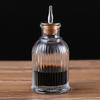 Artibetter Glass Bar Bitters Bottle with Oak Stopper Practical Cocktail Mixer for Absinthe Whiskey Vodka and Party Drinks Wine Container for Home and Bar Use view 4