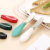 2PC- ceramic stainless steel butter is fresh, exquisite and practical for home use-red handle view 3
