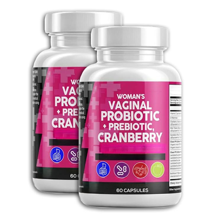 2PCS, specially designed for women, probiotics, pH balancing support, cleanses the body and looks better, gentle