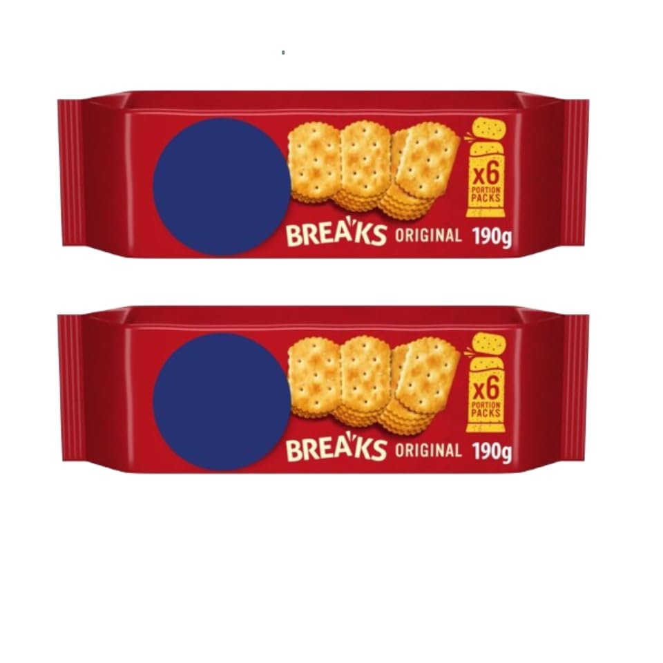 Crackers Snack for Lunchbox, Pack of 2, Suitable for Vegetarians, 190g