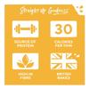 Three Cheese Flatbread Crackers, Pack of 5, High in Fibre and Calcium, Source of Protein, 30 Calories per Thin, British Baked, No Artificial Preservatives, Vegetarian Friendly view 3