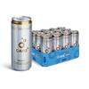Functional Sparkling Drink CANS+ Balance with Ginger & Pear, Prebiotic Fibre, Magnesium, Canned Fizzy Spring Water, No Added Sugar or Sweeteners, 330ml x 12 Cans view 1