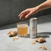Functional Sparkling Drink CANS+ Balance with Ginger & Pear, Prebiotic Fibre, Magnesium, Canned Fizzy Spring Water, No Added Sugar or Sweeteners, 330ml x 12 Cans view 4
