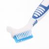VILLCASE Denture Box Kit with Portable Tooth Brush and Retainer Cleaning Brush, Compact Plastic Design for Denture and Retainer Care, for Short Trips and Hotel Stays view 3