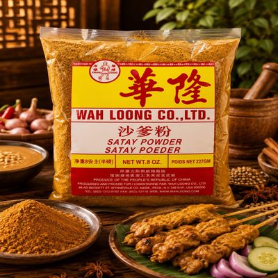 Fakhri WAH LOONG Satay Powder Healthy Summers Cooking Essential