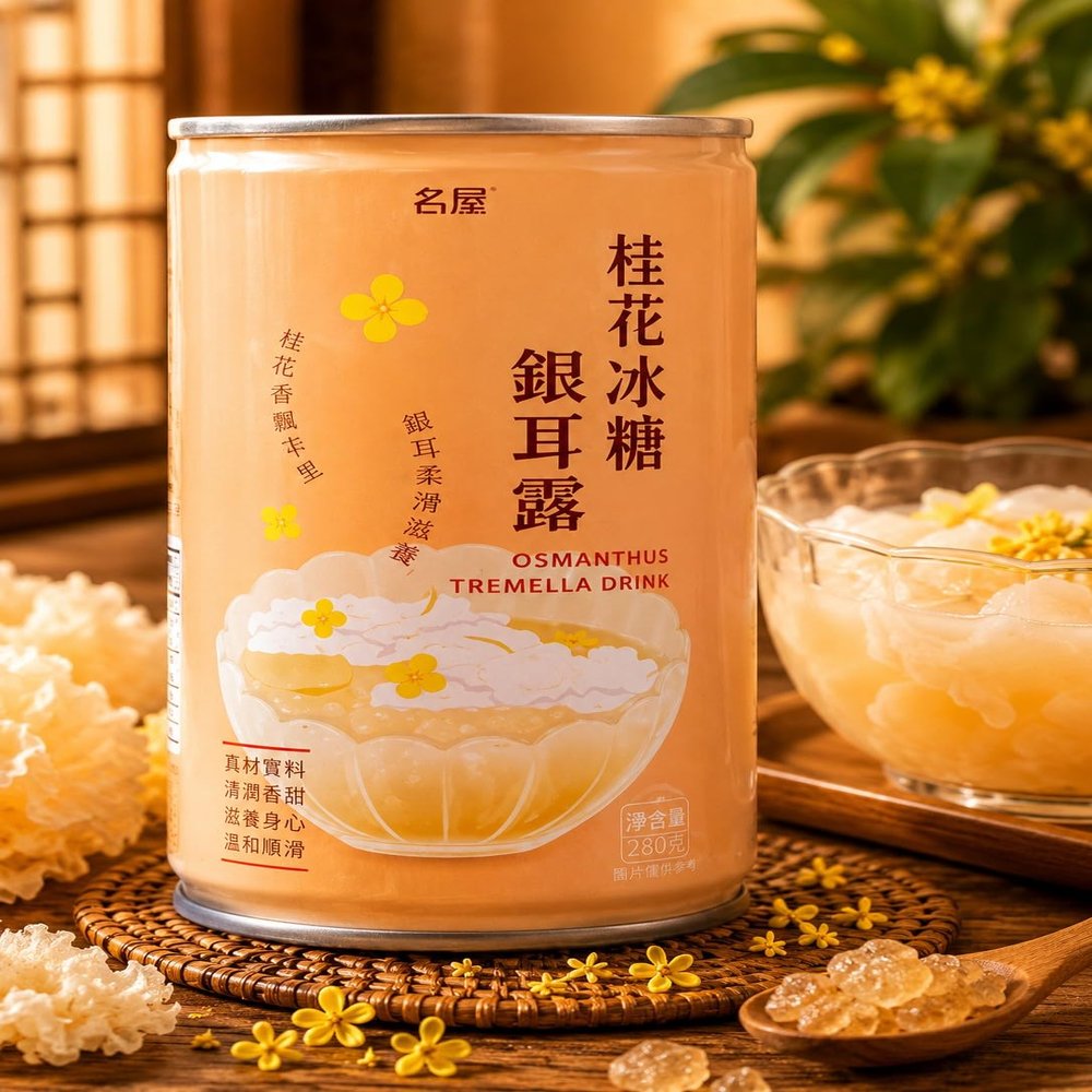 Fakhri FAMOUS HOUSE Osmanthus Tremella Drink Healthy Summers Refreshing Beverage