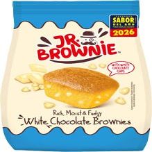 White Chocolate Chunk Brownies - Rich & Velvety Sharing Packs with Sweet Chunks - 12 x 200g