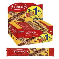 Hazelnut Cream Wafer Bars - Nutty Aromatic Energy Boost - 51 x 21g Units