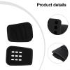 Soft Foam For TT For Triathlon Handlebar Pads for Quick-Release Aerobars, Black Elbow Rest Cushions for Cycling Time Trial For Bars, 103x77mm Replacement Grip view 2