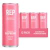 REP Hydration Drink with Electrolytes & Vitamins | Zero Sugar | Vitamin C, D, B12, Sodium, Potassium, Magnesium & Zinc | Low Calorie | Caffeine Free | 12 x 330ml Cans (Raspberry) view 1