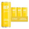 REP Hydration Drink with Electrolytes & Vitamins | Zero Sugar | Vitamin C, D, B12, Sodium, Potassium, Magnesium & Zinc | Low Calorie | Caffeine Free | 12 x 330ml Cans (Lemon) view 1