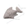 2pcs Natural Cast Iron Fish Cooking Tool in Silver Fish Shaped Iron Cookware for Daily Use, Enhances Cooking Efficiency and Boosts Health, for Preparing Whole Dishes view 2