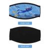 FUOYLOO Neoprene Diving Mask Strap Cover Protects Hair Adjustable Design for Snorkeling and Deep Diving Washable Comfortable Strap for Travelers view 3