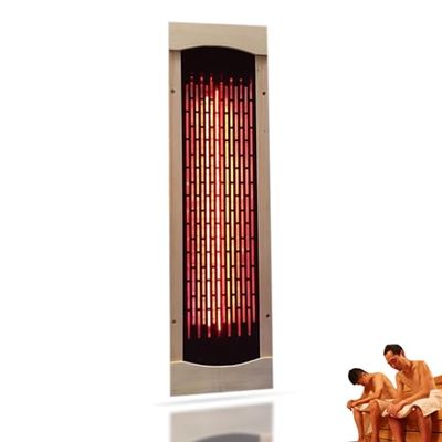 Ceramic Infrared Sauna Heater Tube, 350W Portable Heating Element for Home Spa, Hotel, Swimming Pool, Includes Guard