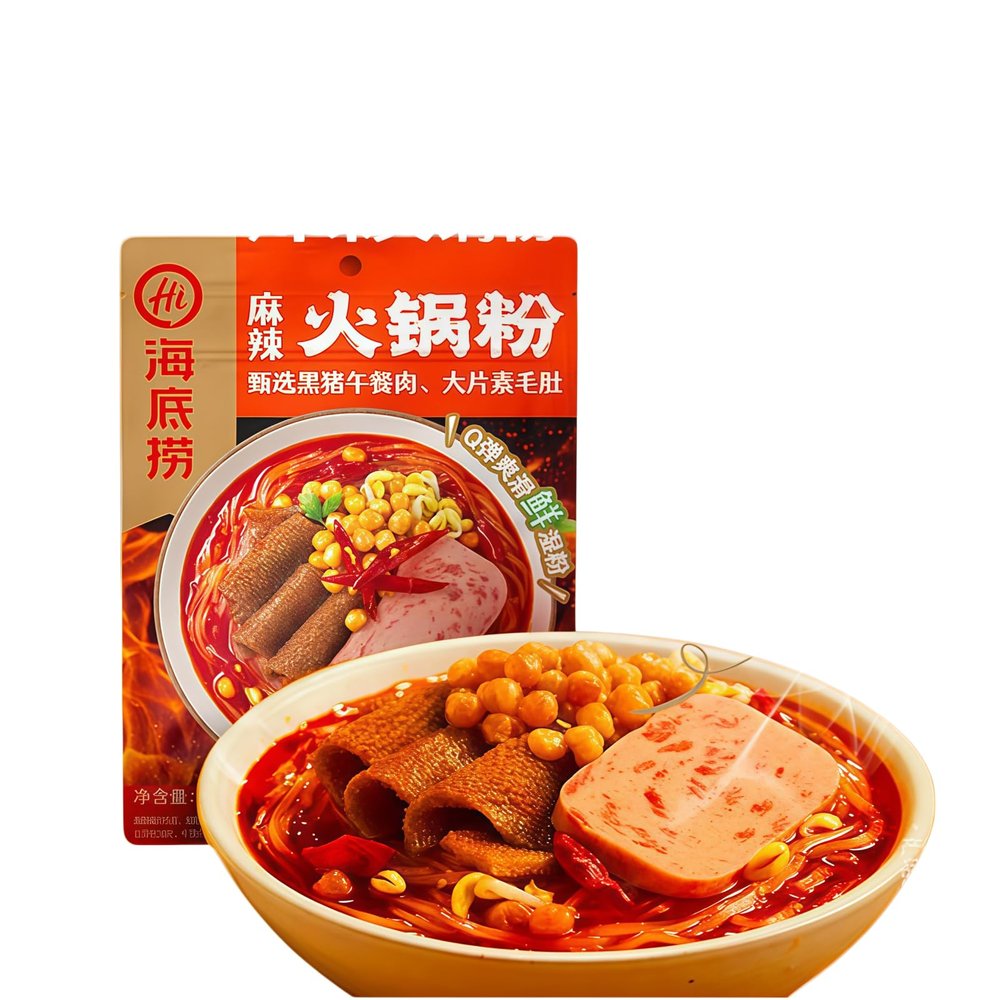 AOIRCE: Haidilao-Style Chinese Hot Pot Noodles, Rice, and Luosifen. Savor The Sheer Joy of Slurping Down A Delicious Bowl of (Spicy Hot Pot Noodles (265g))