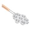 PUSOKEI Egg Tart Mold 7 Holes Efficient Aluminum Alloy Cake Baking Tool for Mini Tart Pudding Easy for Home Baking view 4