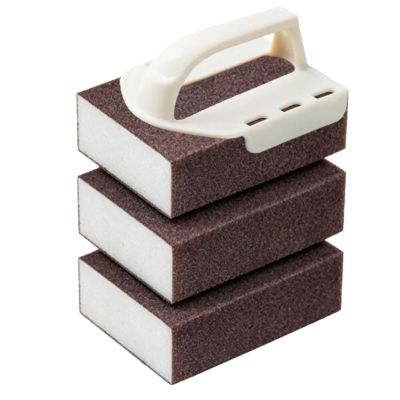 2026 New Magic Emery Cleaning Sponge, Nano Carborundum Sponge, Magic Emery Cleaning Sponge Rust Remover, For Kitchen Bathroom Sink and Worktops (Style A)