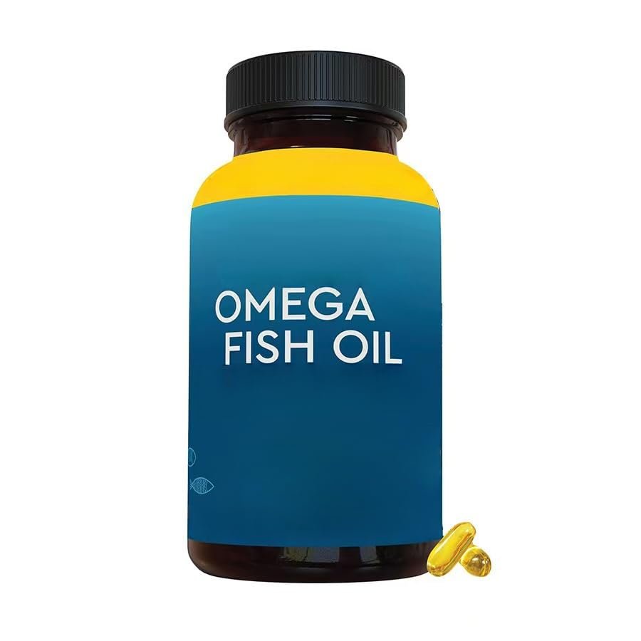 Triple Strength Fish Oil Supplement for Men and Women - Easy to Absorb