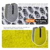U Shaped Double Sided Sponge Scrubber, Reusable Dishwashing Sponges, Groove Design Multi-Purpose Dish Sponges, for Cups, Knife, Pots and Pans Cleaning (3PCS) view 3