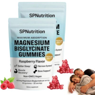 Spnutrition Gummies, 60pcs, For Men and Women to Relax and Sleep (2pc)