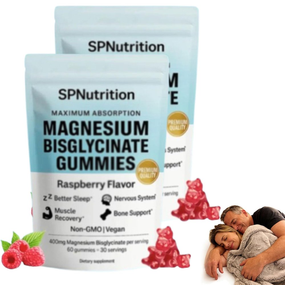 Spnutrition Gummies, 60pcs, For Men and Women to Relax and Sleep (2pc)