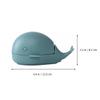Operitacx 2pcs Whale Shaped Cleaning Brush for Shoes and Clothes Soft Bristles Sturdy Pp+pe Material Blue Colour for Household Laundry and Shoe Cleaning view 2